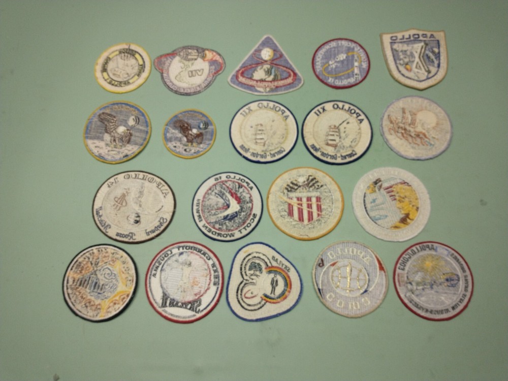 Apollo Lion Brothers Mission Patch Set