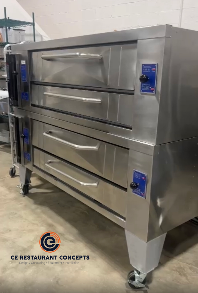 NEW MODEL Bakers Pride Y602 DSP Double-Deck Pizza Oven