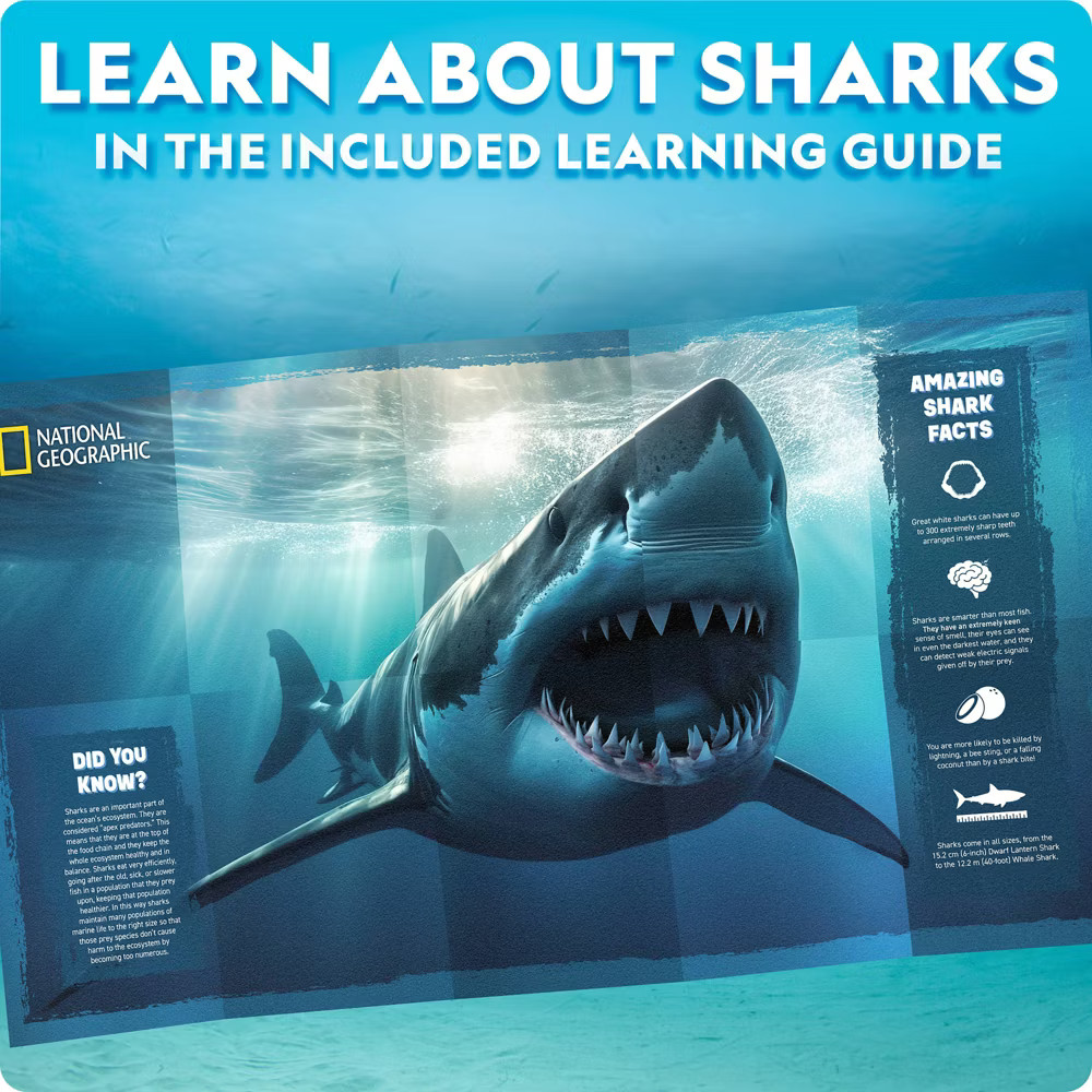 National Geographic Motorized Shark Model