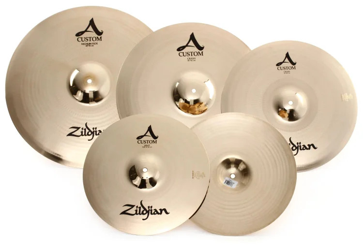 Zildjian A Custom 4-piece Cymbal Pack