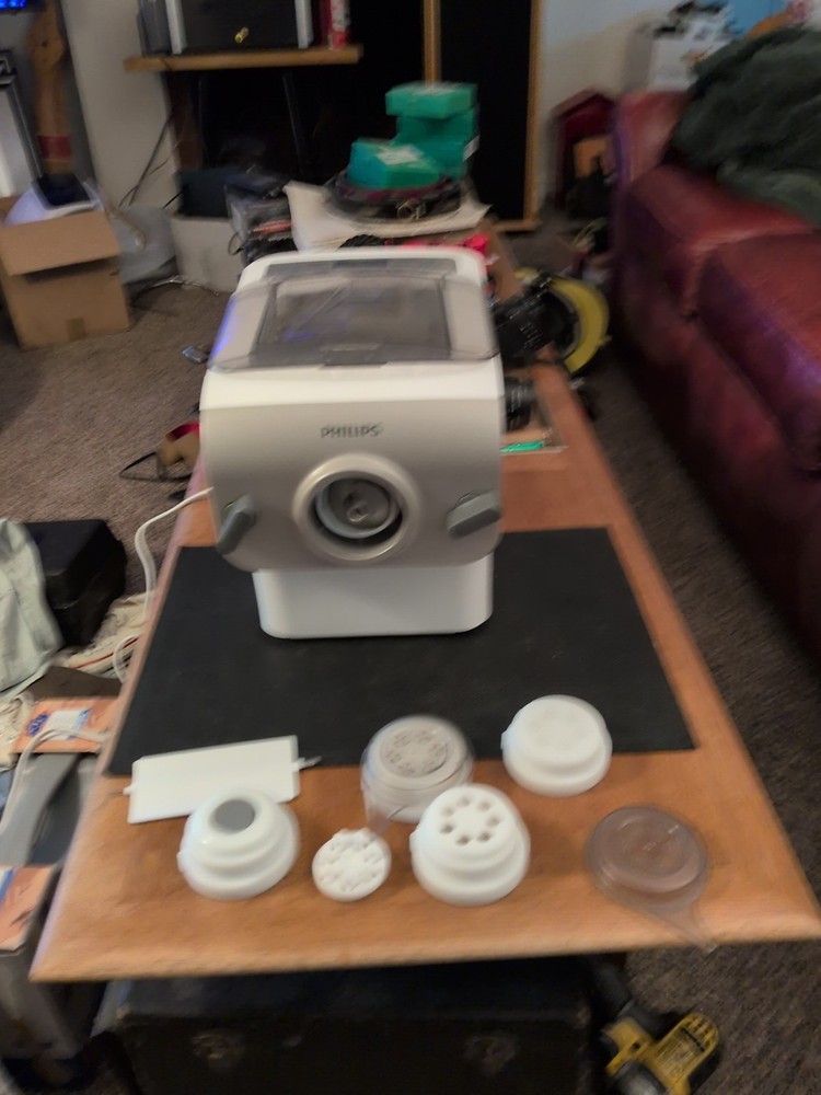 E4 Philips HR2357 Advanced Automatic Pasta & Noodle Maker & Accessories - Tested