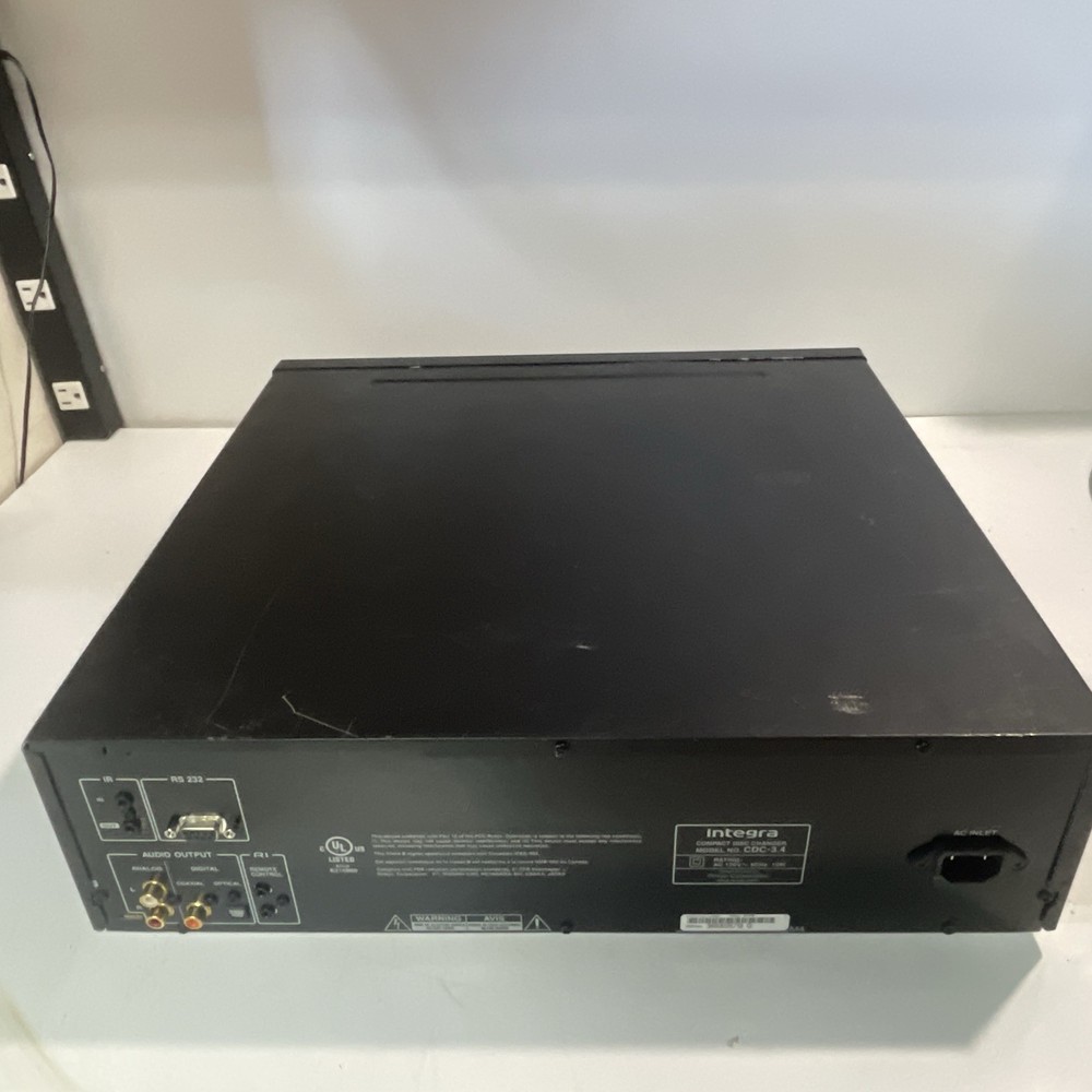Integra Compact Disc Changer CDC-3.4