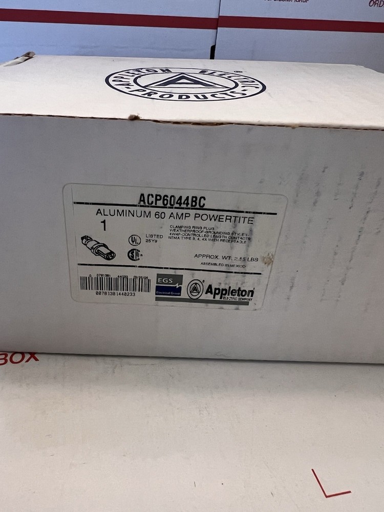 ACP6044BC Appleton Plug