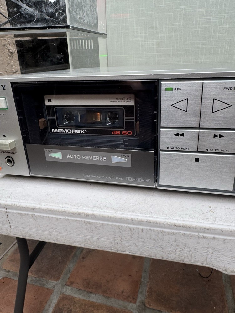 Sony TC-FX410R auto reverse cassette deck