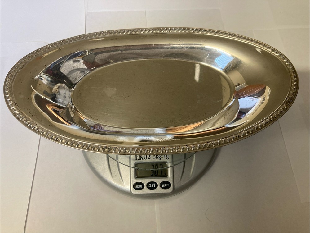 F.B. Rogers Sterling Silver Dish Plate