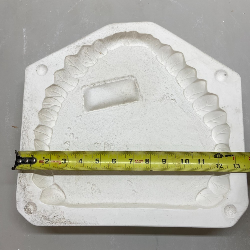 Ceramic Slip Casting Mold Base #189 Vintage 1981