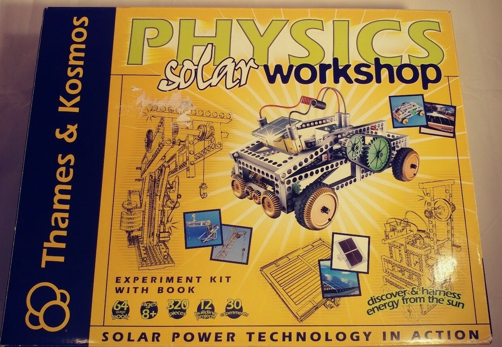 Physics Solar Work Shop Thames & Kosmos Science Experiment Kit  Educational STEM
