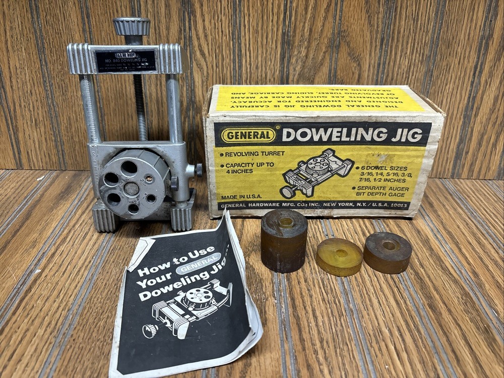 General Doweling Jig Model 840