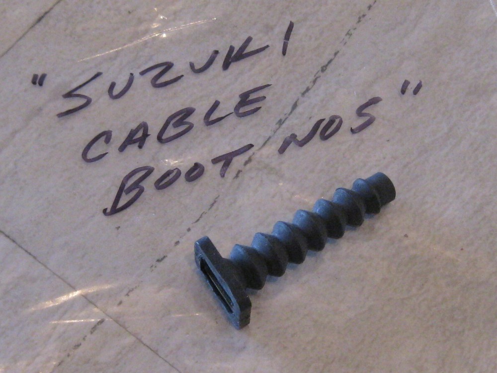 SUZUKI CABLE BOOT NOS!