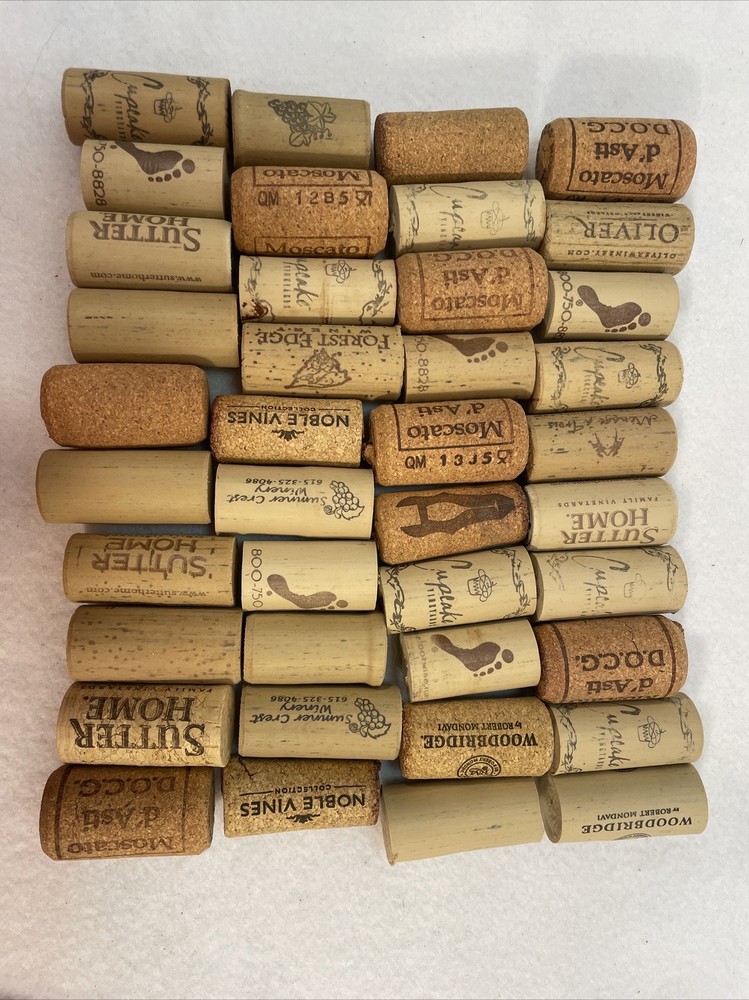 40 Wine Corks For Crafts Or Decoration