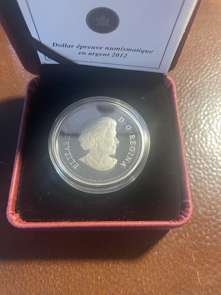 2012 Canadian Silver Proof Dollar