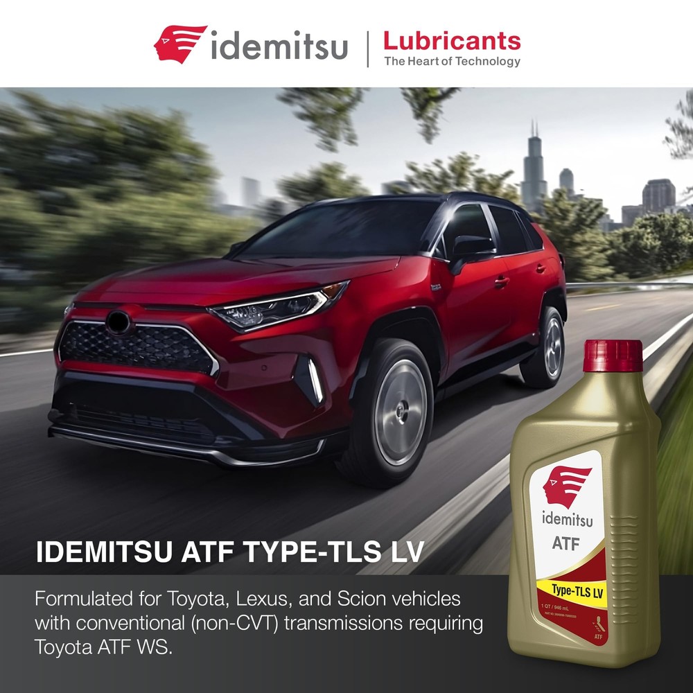 Idemitsu Type-TLS LV Full Synthetic Automatic Transmission Fluid 1 Qt (12 Pack)
