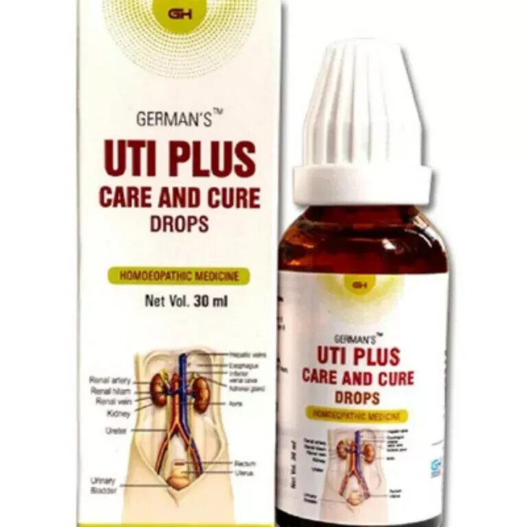 German Homeo Care & Cure Uti Plus Drops - 30ml