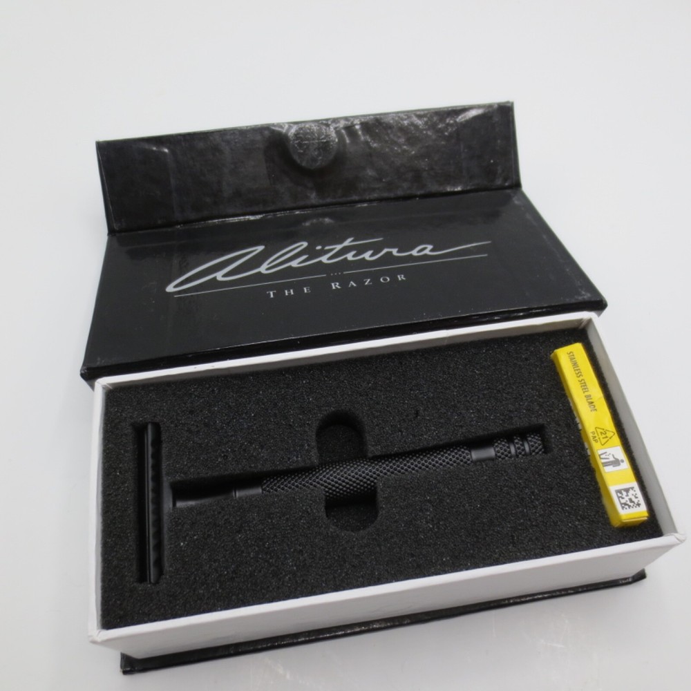 Alitura The Double Edged Razor Black Obsidian