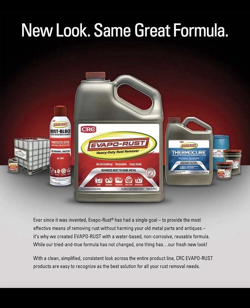 Crc 1752539 Rust Remover, Bottle, Liquid, 1 Gal