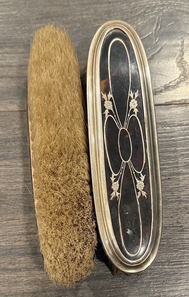 vintage handmade Victorian Style brush set