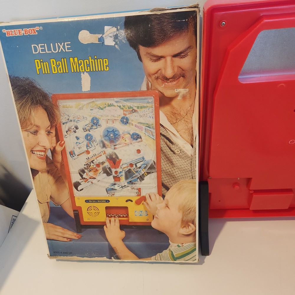 Blue Box Deluxe Car Pinball Machine with Box