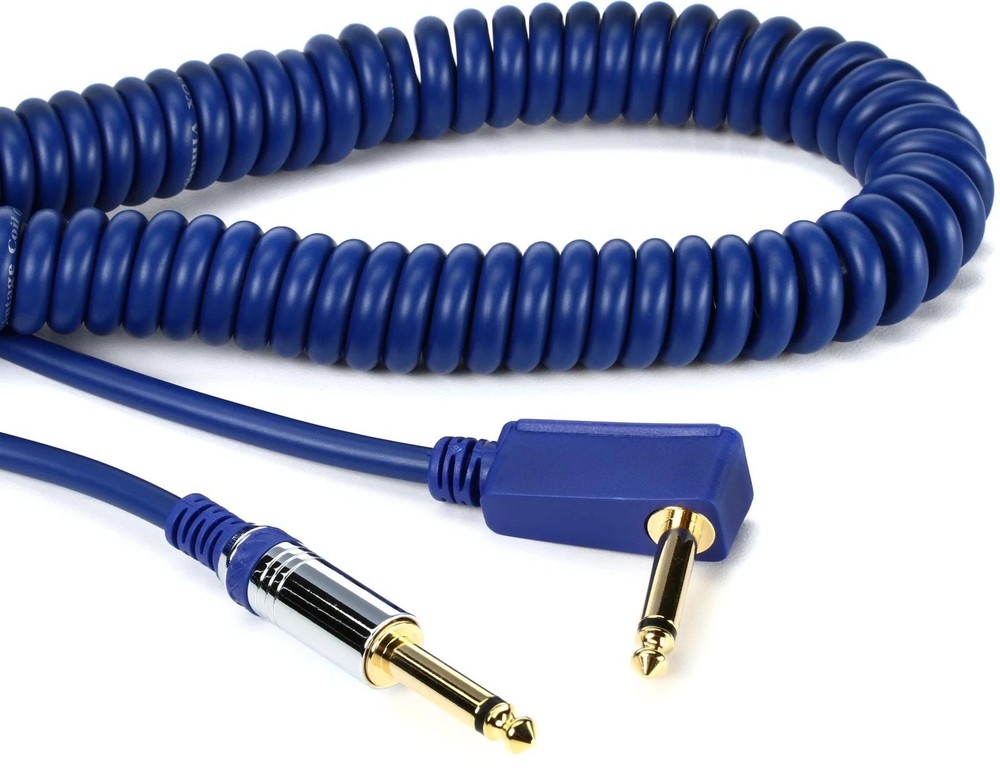 Vox VCC Vintage Coiled Cable - Blue