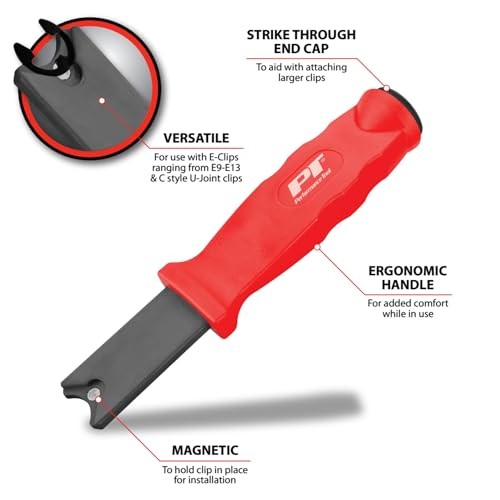 W88000 Magnetic E-Clip Installing Tool: Replace E9-E13 Clips, C-Clips, and U