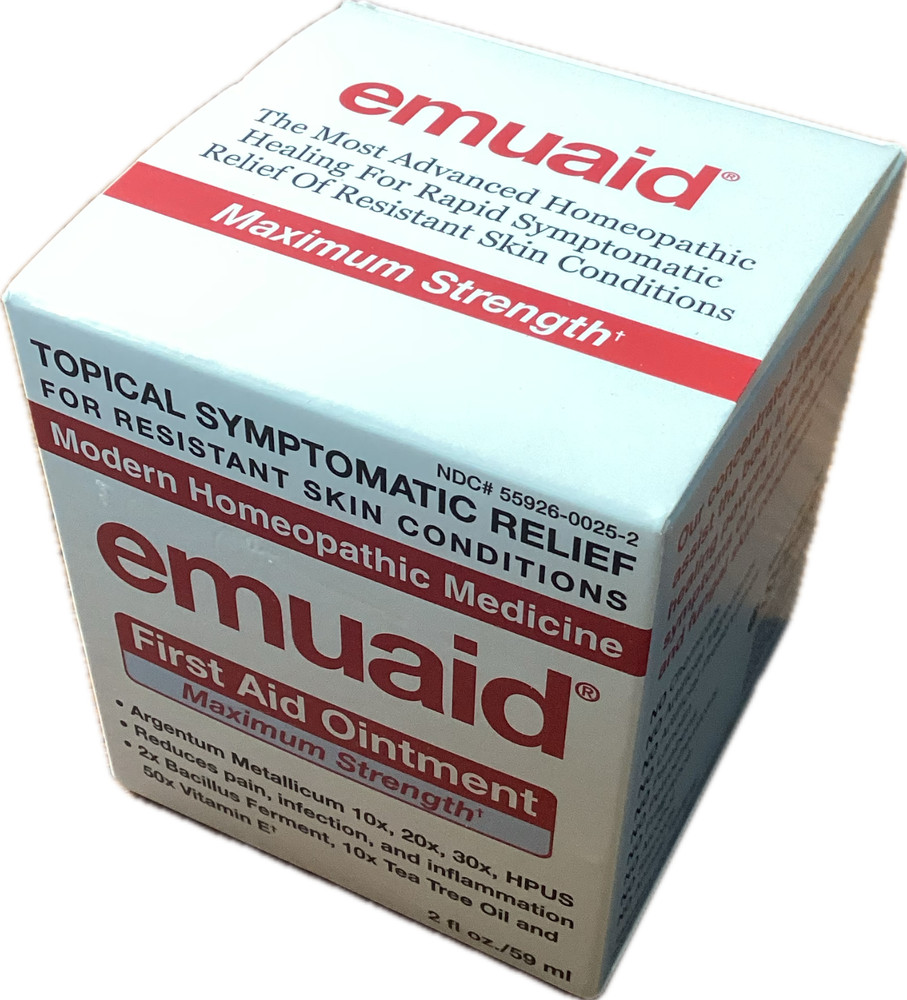 Emuaid First Aid Ointment Maximum Strength - 2 oz Exp 12/2026