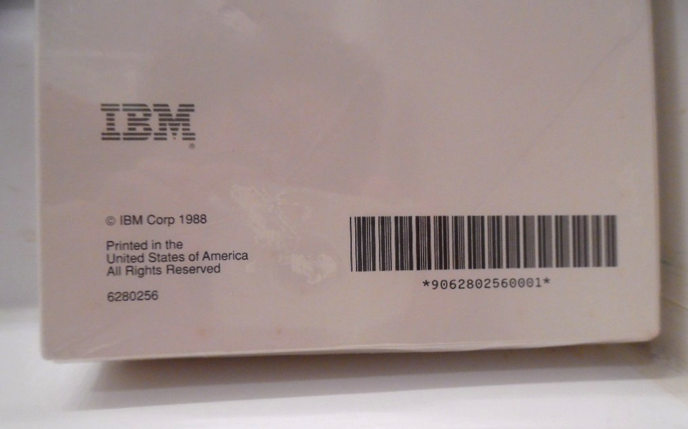 Vintage 1988 IBM Disk Operating System (DOS) 4.00 - 3.5” Diskettes - NEW