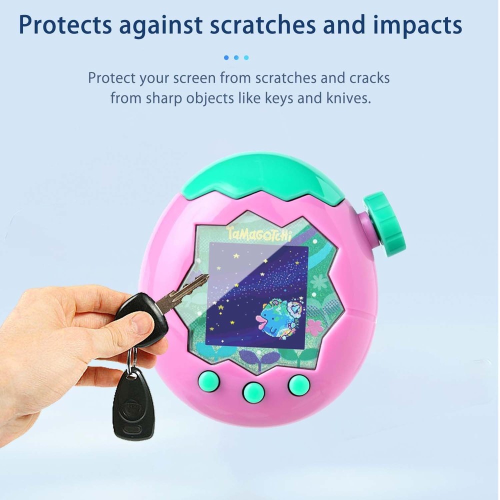 [6pack] Screen Protector for Tamagotchi Paradise, TPU Material,Scratch-Resist...