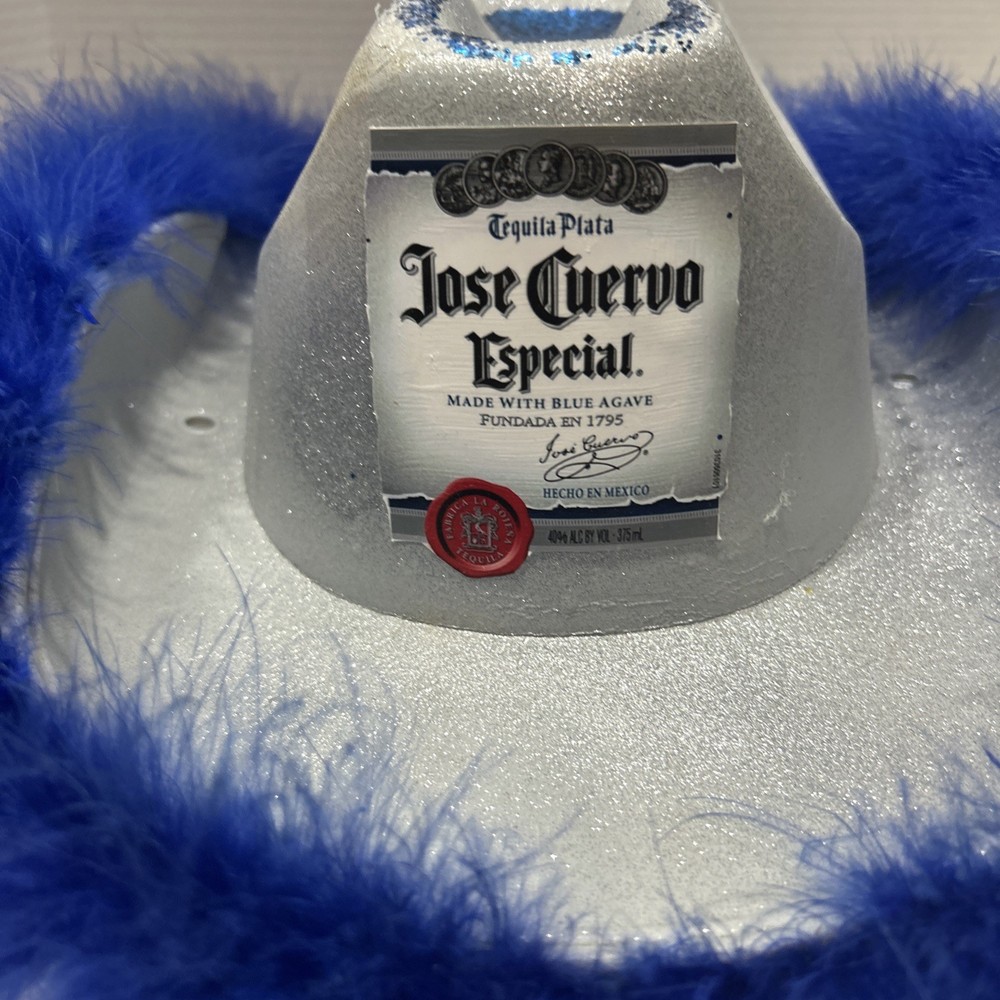 jose cuervo Cowboy Silver Bluehat
