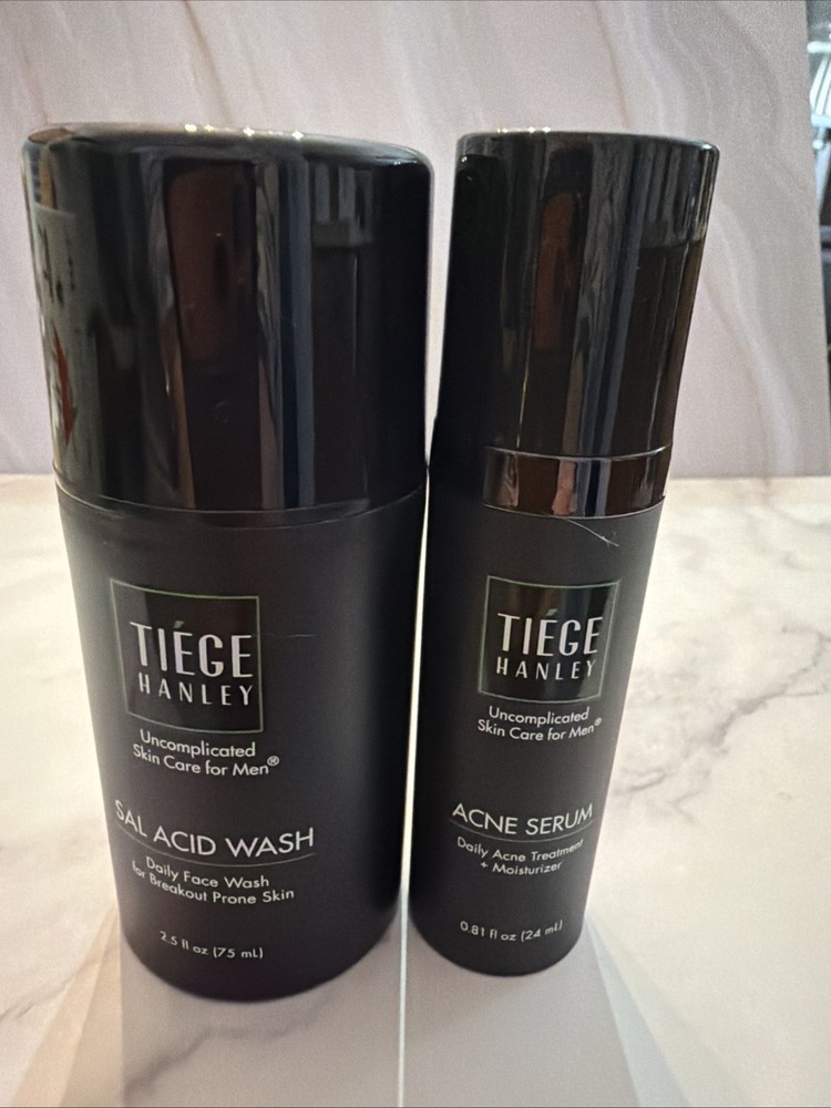 Tiege Hanley Sal Acid Wash & Acne Serum Bundle