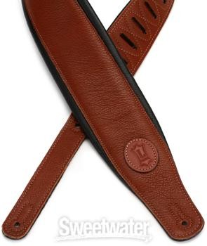 Levy's MSS2 Garment Leather Guitar Strap - Tan