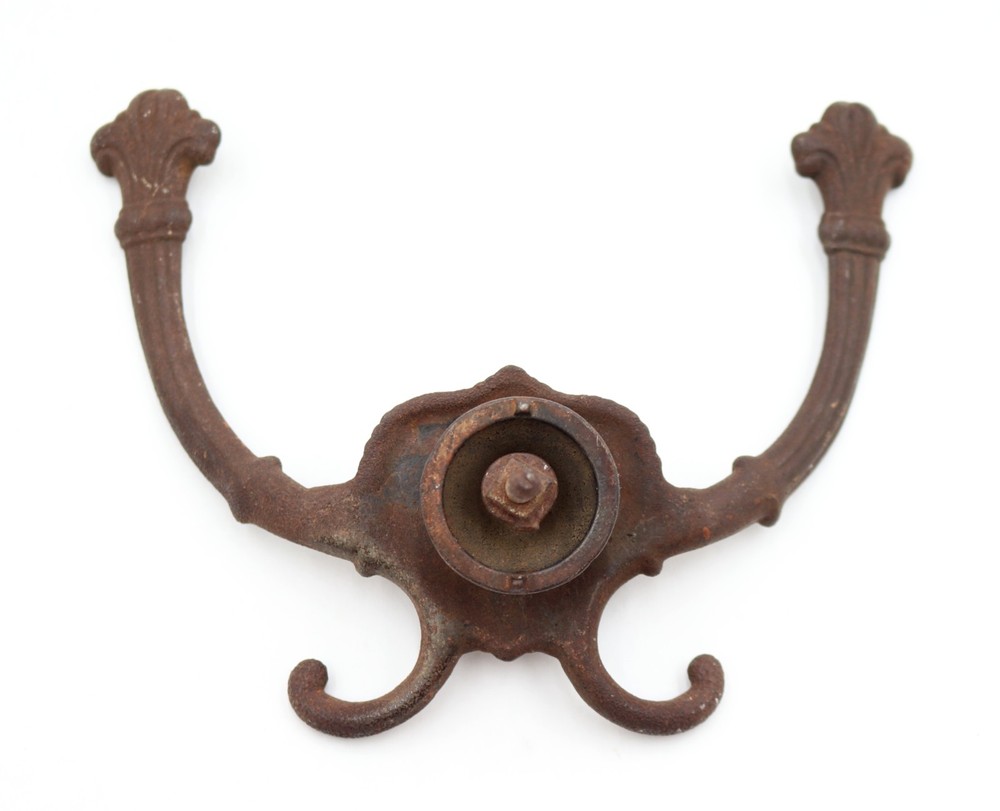 Victorian Cast Iron Figural Hall Tree Hook