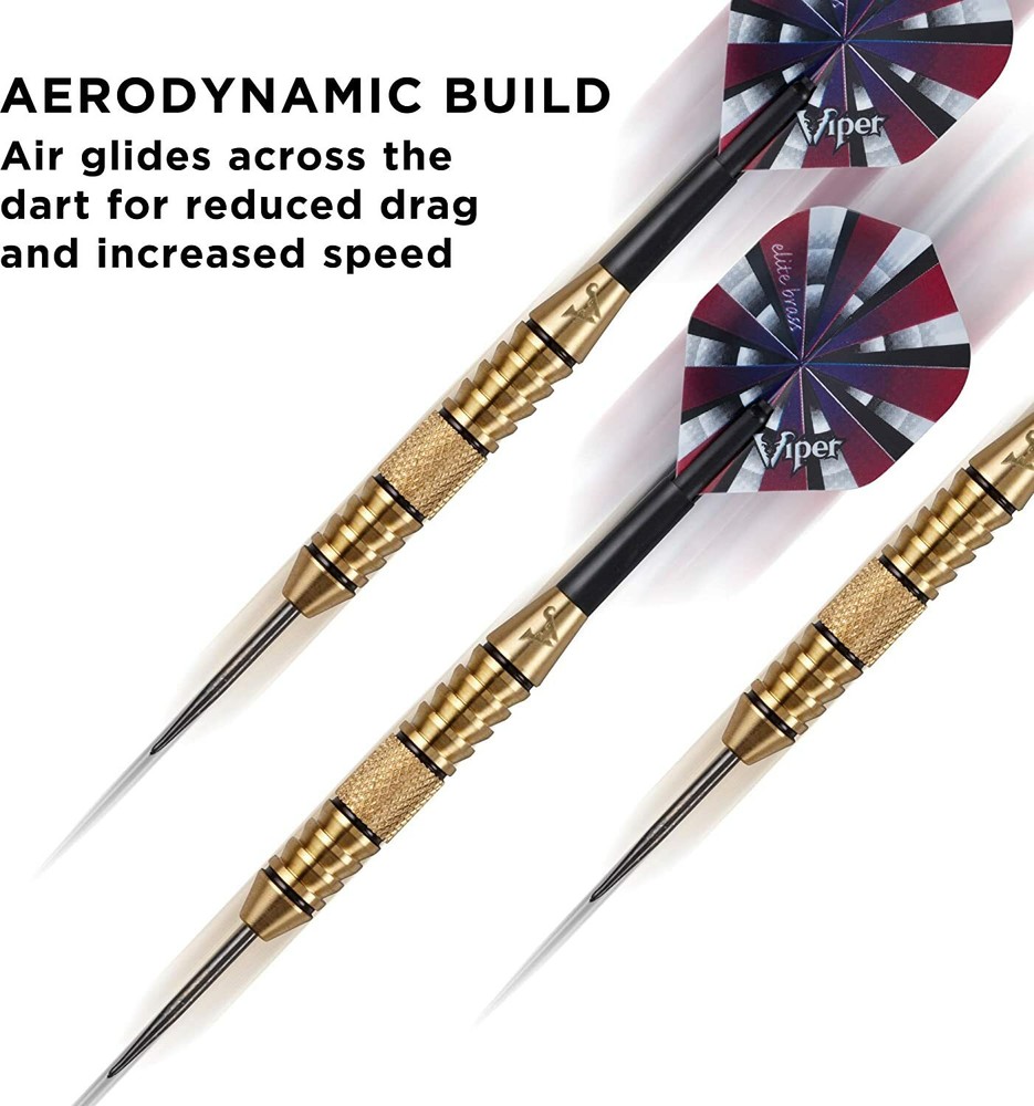 Viper steel tip Darts Elite Brass 23 Gram