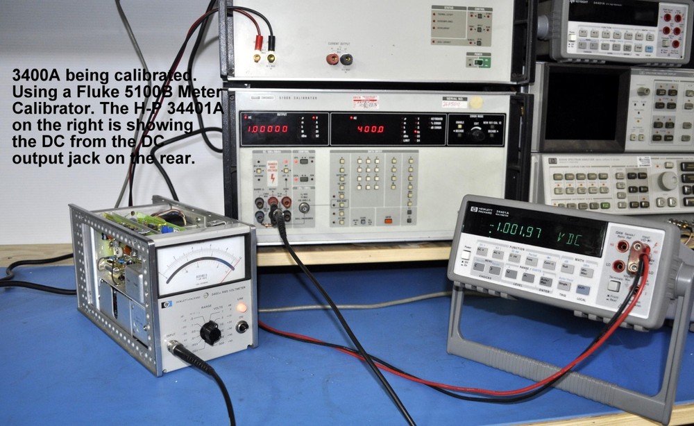 HP 3400A RMS Voltmeter | Refurbished | Calibrated