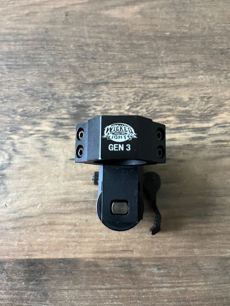 Wicked Lights Quick Detach GEN3 Windage & Elevation Adjustable Light Mount