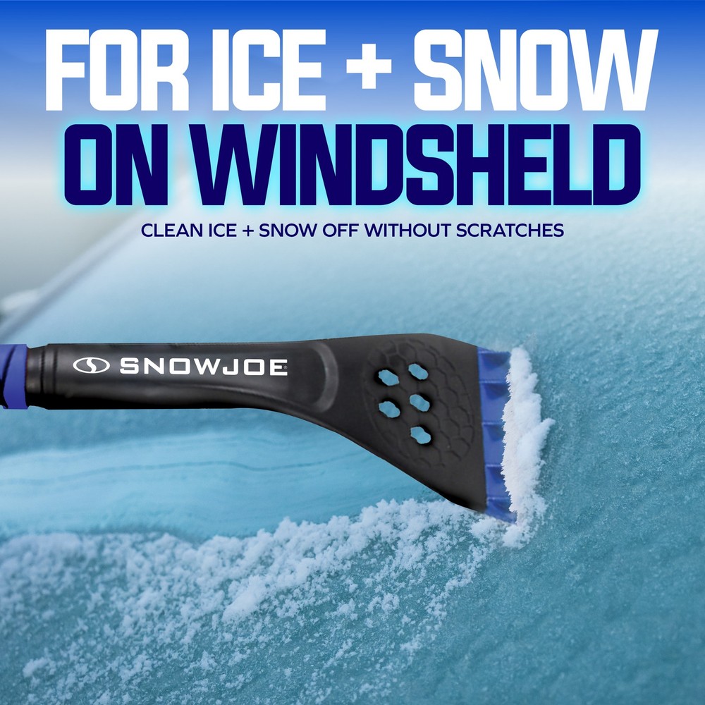 Snow Joe 2 Pack 42" Jumbo Multi-Purpose Ice Scraper & Snow Brush (Open Box)