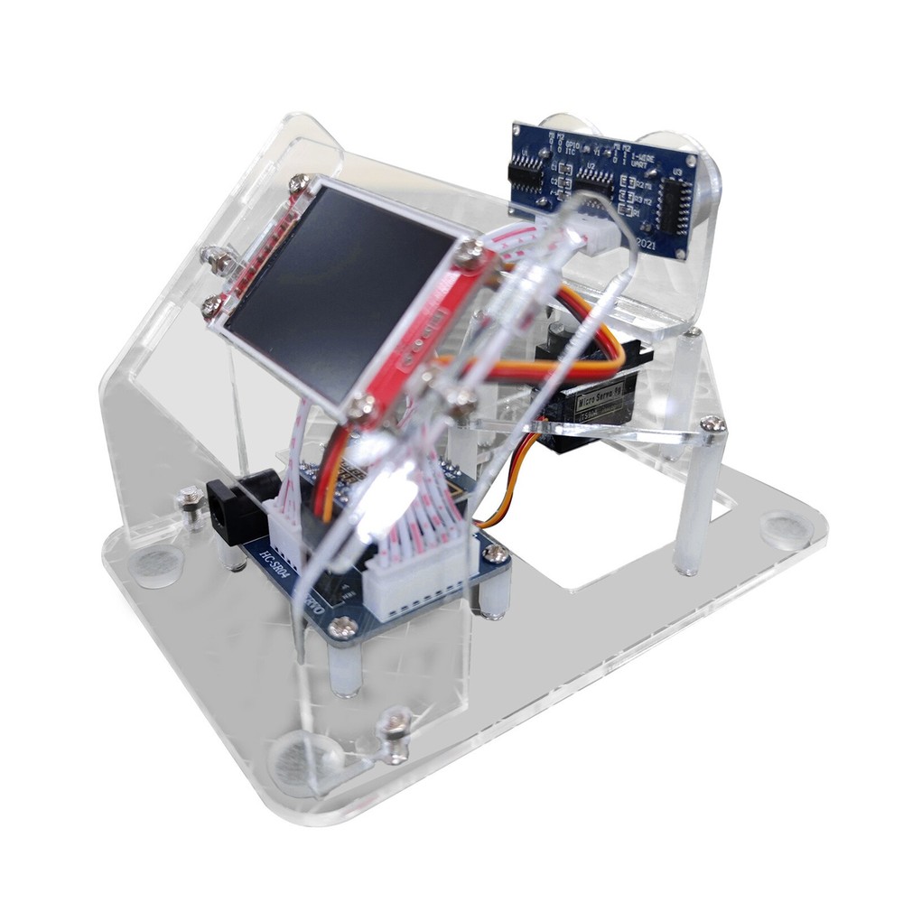 Mini Ultrasonic Radar&1M Motor Range for Arduino Starter Kit Program Education--