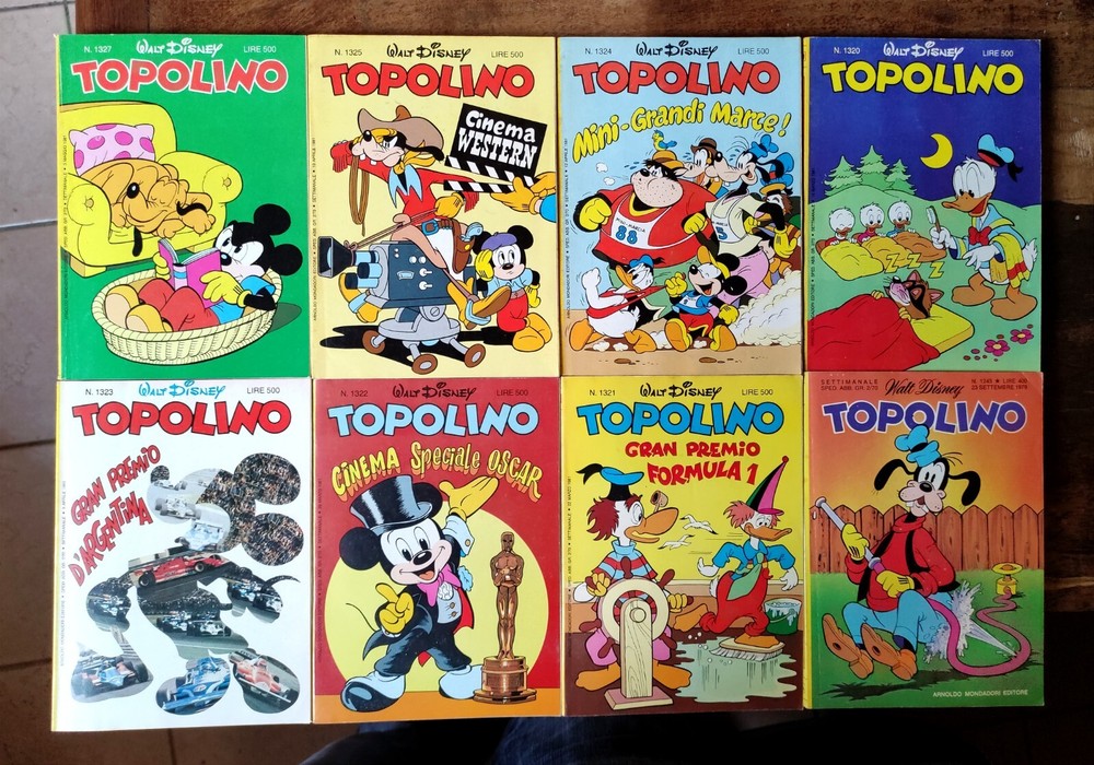 Lot No. 16 MICKEY MOUSE COMICS 1243 - 1333 No Consecutive Read Description