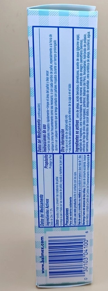 Balmex Complete Protection Diaper Rash Cream - 4 oz