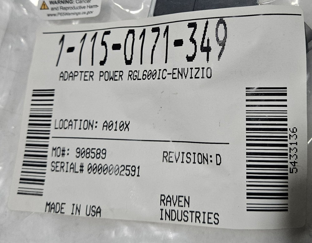 115-0171-349 RAVEN CABLE