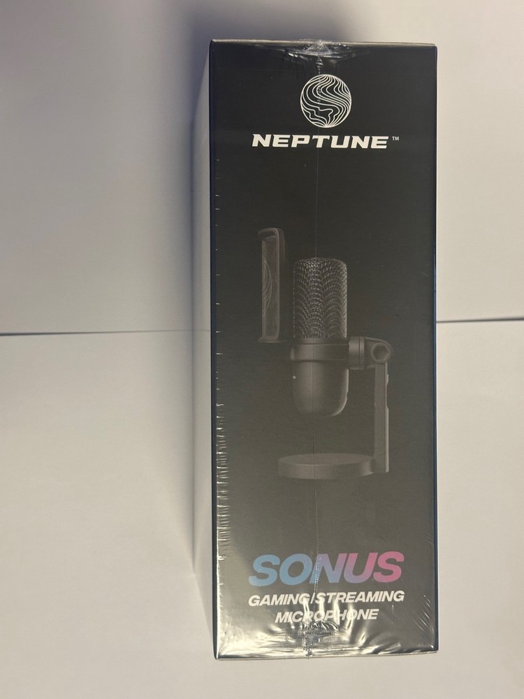 Sonus Gaming Streaming Microphone Neptune Black Mic