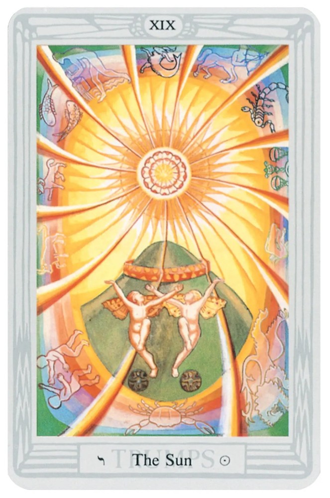Crowley Thoth Small Tarot Deck Aleister Crowley
