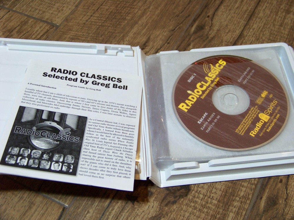 Radio Classics Selected by Greg Bell - 23 Episodes - 10 CDs