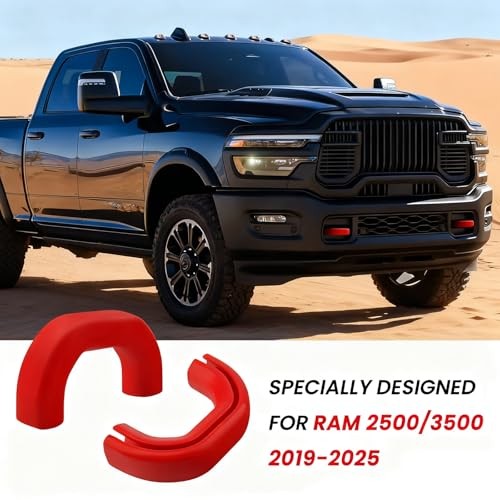 Custom Front Tow Hook Covers for RAM 2500/3500 (2019-2026) – Personalized