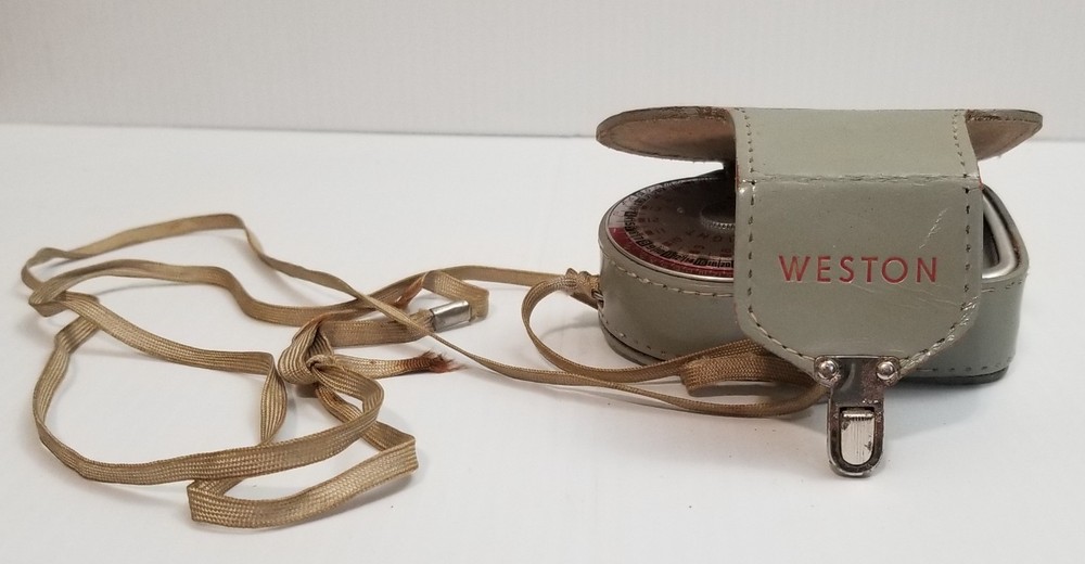 Vintage Weston Master V Universal Exposure Meter - Model 748 Untested w/ Case