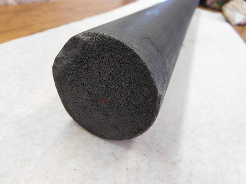 Graphite Rod Stock 2” Diameter 25” Length