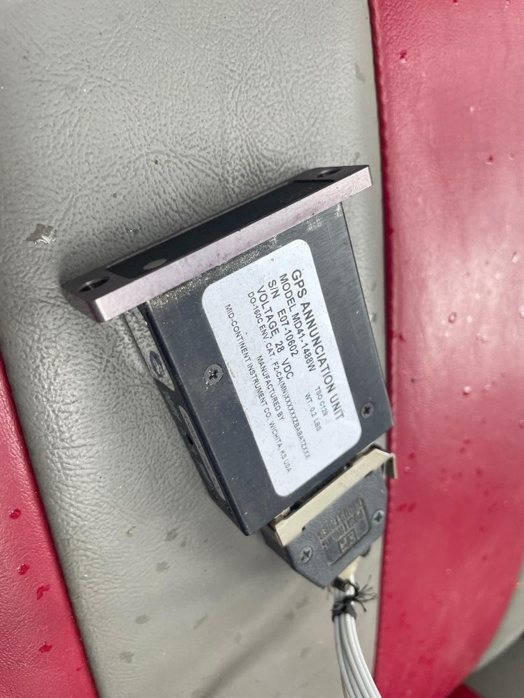 GPS annunciation unit Model MD41-1488W