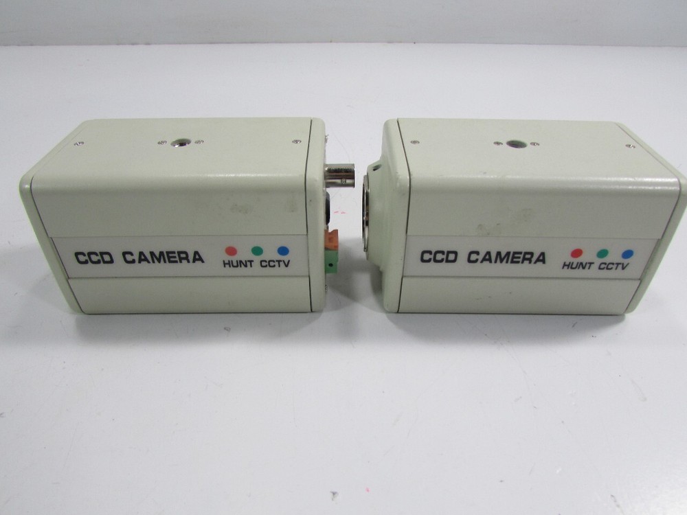 LOT OF (2) CCD CAMERA IRIS TERMINAL HTC-65B
