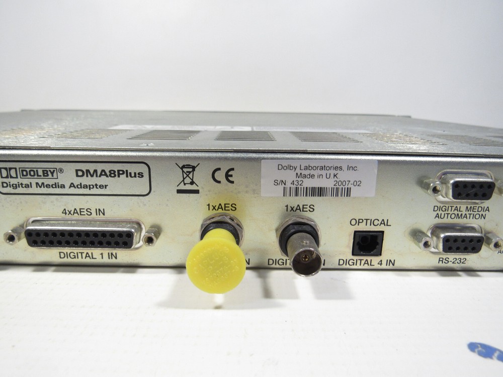 Dolby Laboratory DMA8PLUS DMA8 Plus Digital Audio Media Adapter Audio Processor