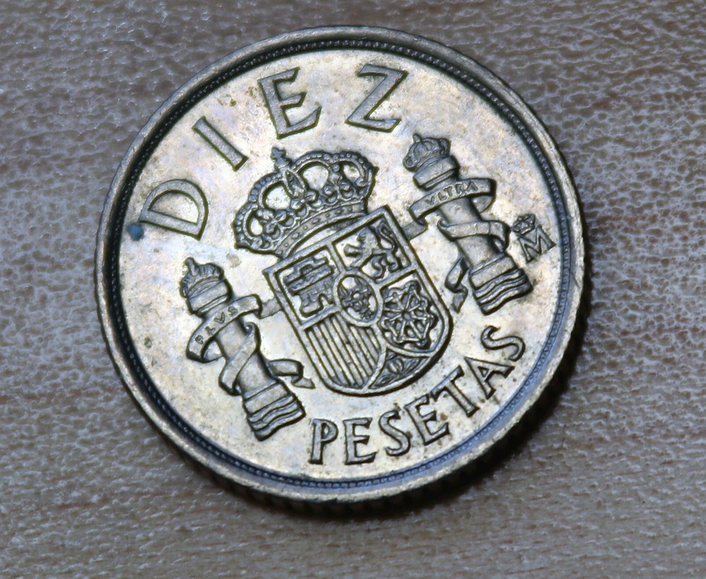1984 Spain 10 Pesetas Juan Carlos I