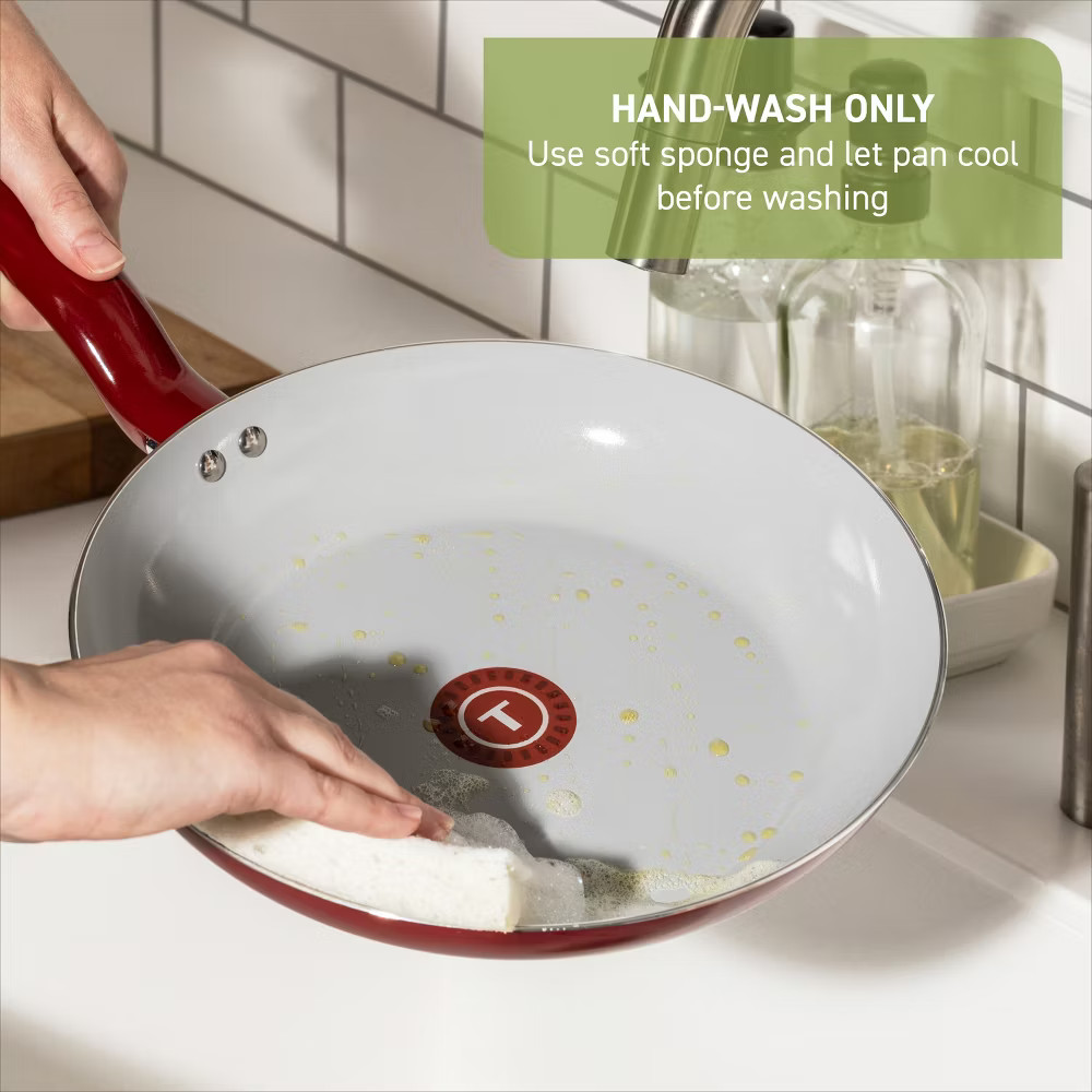 T-Fal 12pc Simply Cook Ceramic Cookware Set