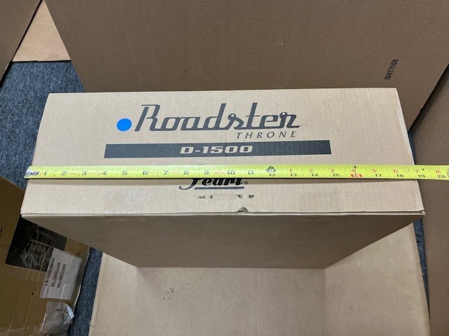 Pearl D-1500 Roadster Drum Throne (BLUE)